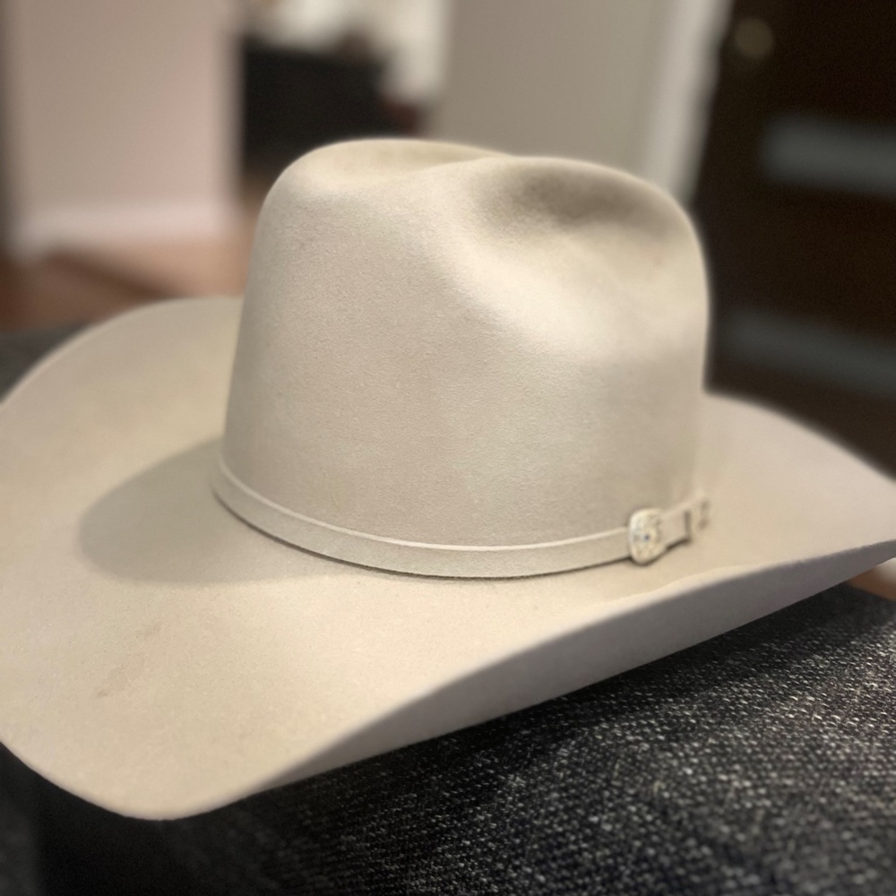 Resistol Silverbelly Cattleman 8x Beaver Felt Cowboy Hat